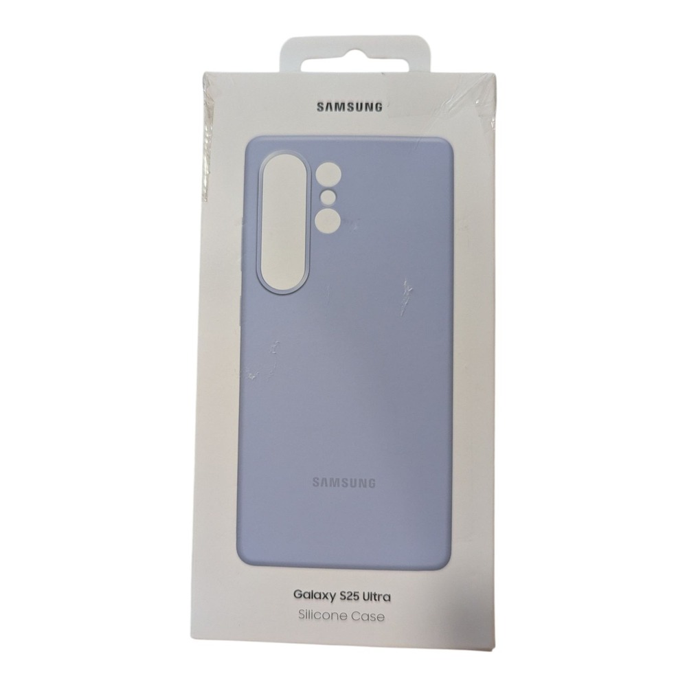 K1. Samsung Silicone Cover Case Galaxy S25 Ultra EF-PS938CLEGUS - Light Blue‎